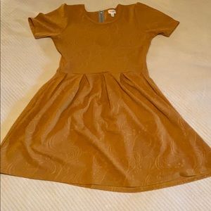 Mustard LuLaRoe Amelia